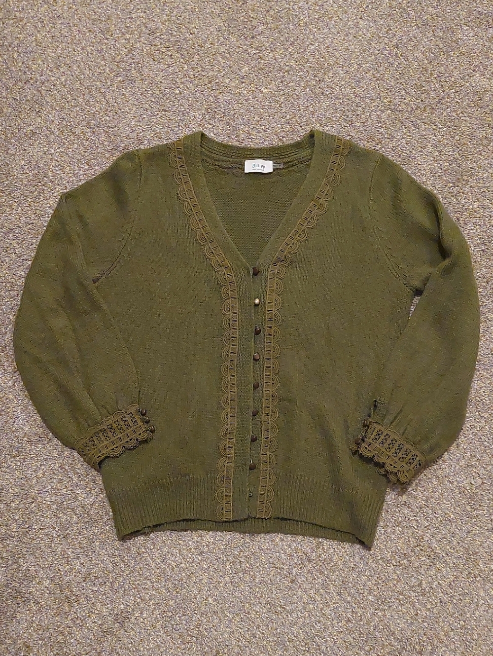 Romantic BluIvy Cardigan Sweater